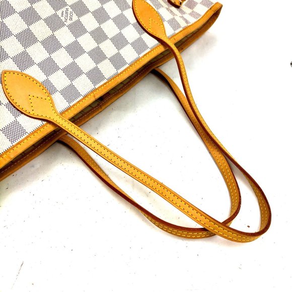 Auth Louis Vuitton Neverfull Mm Damier #44150L55 - Picture 10 of 10